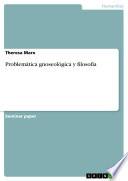 libro Problemática Gnoseológica Y Filosofía